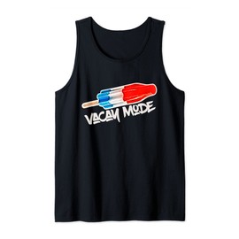 Vacay Mode Rocket Pop Bomb Popsicle Summertime Vacation Tank Top