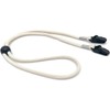 Hat Chin Cord with Adjustable Clips, White Windproof Strap, Hat