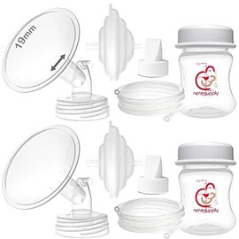 Nenesupply Pump Parts Compatible w Spectra S2 Spectra S1 Pumps Not Original Spectra S2 Accessories Spectra S1 Accessories Not Original Spectra Pump Parts Flange 19mm Duckbill Valves