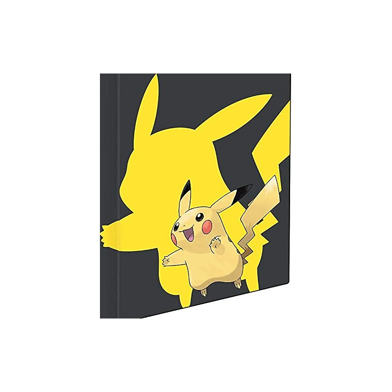 Ultra Pro: 9-Pocket Pokémon Full-View Pro Binder, Pikachu, Holds 360