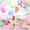 8 Boxes Portable Soap Paper Sheets, Mini Portable Disposable Travel