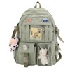 srdmuph Kawaii Backpack with Cute Accessories Pin Pendant Travel Laptop