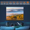 XIAOHUI Premium Portable Outdoor Projector Screen, 120 Inch, 16:9 Aspect