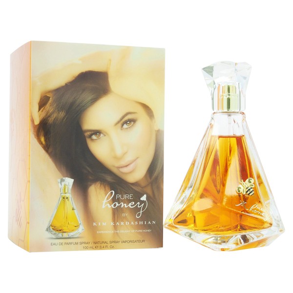 Kim Kardashian Pure Honey Eau de Parfum Spray for Women, 3.4 Ounce
