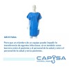 PROVEMEDIC Bata P/paciente, Unitalla. Paq. C/10 Piezas.