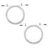 PATIKIL 10 ft Quick Jump Rope Replacement Cable 2 Pack
