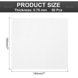 MECCANIXITY Foam Packing Pouches, 50 Pack 7 Inch x 7 Inch Wrap Bubble Pouches Cushion Foam Packing Supplies Packing sleeves White for Dishes Furniture Glasses Cups Moving Storage