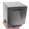Stainless Steel Money Box, Safe Box for Children, Cannot Save,