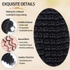Feather Crochet Hair for Black Women 18 Inch 100 Strands,