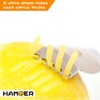 HAMOER Lemon Citrus Zester Tool Cheese Grater for kitchenaid-Multipurpose grooved