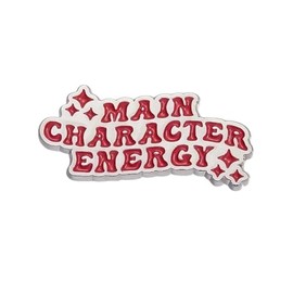 Main Character Energy Pin - Fun Collectible Limited Edition - Enamel Lapel Pin