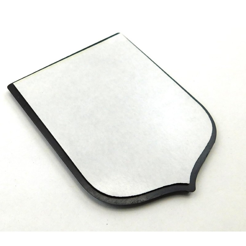 Ukraine Trident Tryzub Blue Gold Plastic car Emblem Decal Sticker