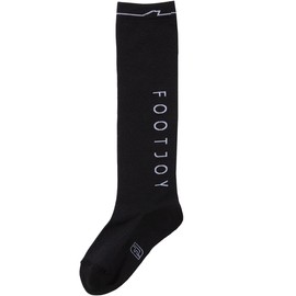 FootJoy Golf Socks, Logo Cushion, High Socks, Women's, Women's, Black