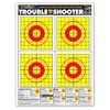 Trouble Shooter Handgun - Paper Gun Range Shooting Targets 19x25