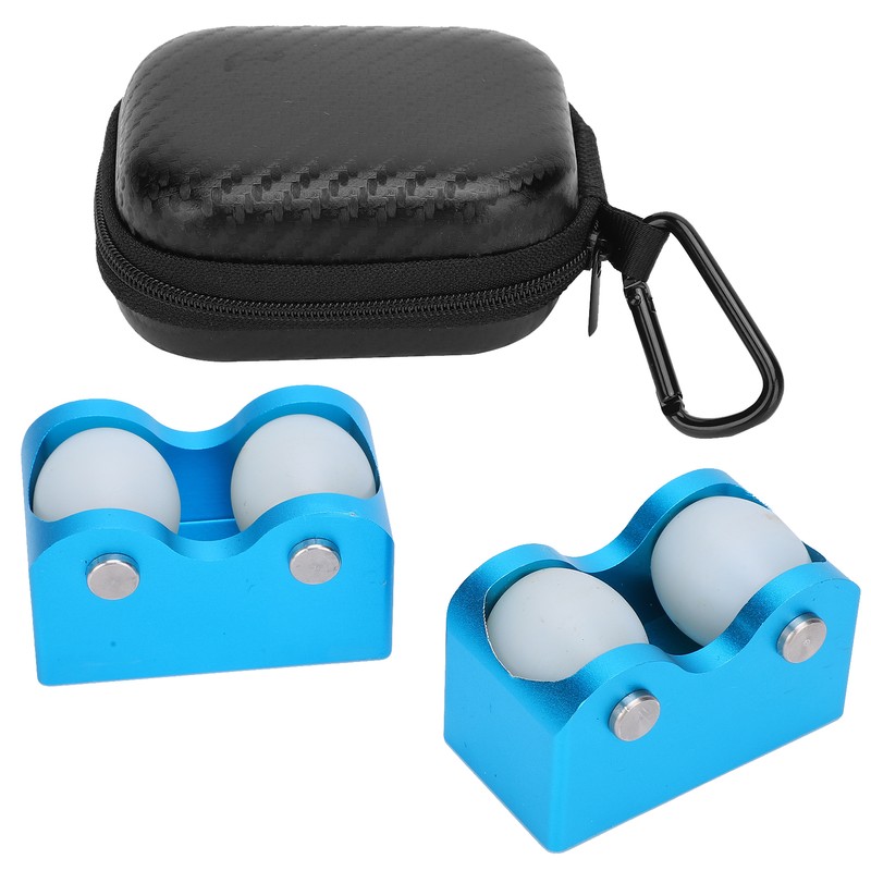 2Pcs Aluminium Pool Cue Straightness Checker Concentricity Straightening Calibrator Tool