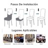 fundas para sillas comedor,fundas para sillas de comedor,fundas para sillas,fundas
