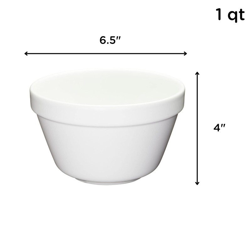 Muldale 1 Litre Pudding Basin for Steaming - Ceramic Sponge