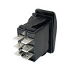 Carling Technologies VLD2S00B-AZC00-000 Switch, Rocker, V SERIES, NON-Lighted, DPDT, (ON)-OFF-(ON)