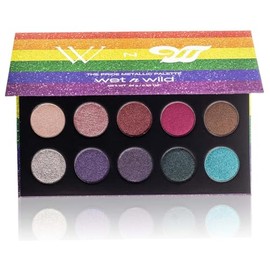 Wet n Wild Paleta de Sombras para Ojos Edición Pride Sombras Altamente Pigmentadas con Tonos Mate y Brillantes |Paleta de Sombras Vegana, Compacta y Colorida para Maquillaje Artístico, Diario o de Festival