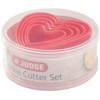 judge Kitchen 5 Piece Heart Cutters
