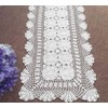 Damanni Rectangular Cotton Handmade Crochet Lace Table Runner Doilies Dresser