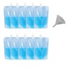 HOUSON 50 Pack Drinks Pouches for Festivals, Foldable Water Bottles