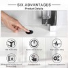 Garbage Disposal SinkTop Air Switch Kit with Long Button,Brass Made