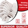 Welding Fillet Gage 8 piece set 1-1/8-2 Inch Measure tool