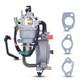Atunee Dual Fuel Generator Carburetor for Honda GX390 GX340 188F 5KW-8KW LPG NG Petrol with Carburetor Gasket