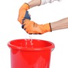 DS Safety Waterproof Work Gloves Hycool Grip Working Gloves L6201(Orange)