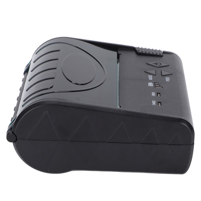 Label Printer 80mm Mini Portable Stable Convenient Thermal Printer for