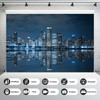 Chicago Backdrop Skyline City Night Landscape Photography Background Modern Business