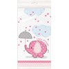 Girl Umbrellaphants Large Tablecover