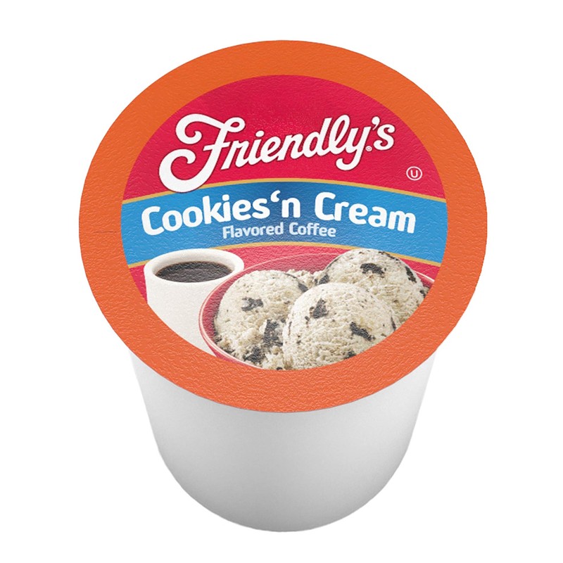 Friendly's Chocolate and Vanilla Flavored Coffee Pods for Keurig K
