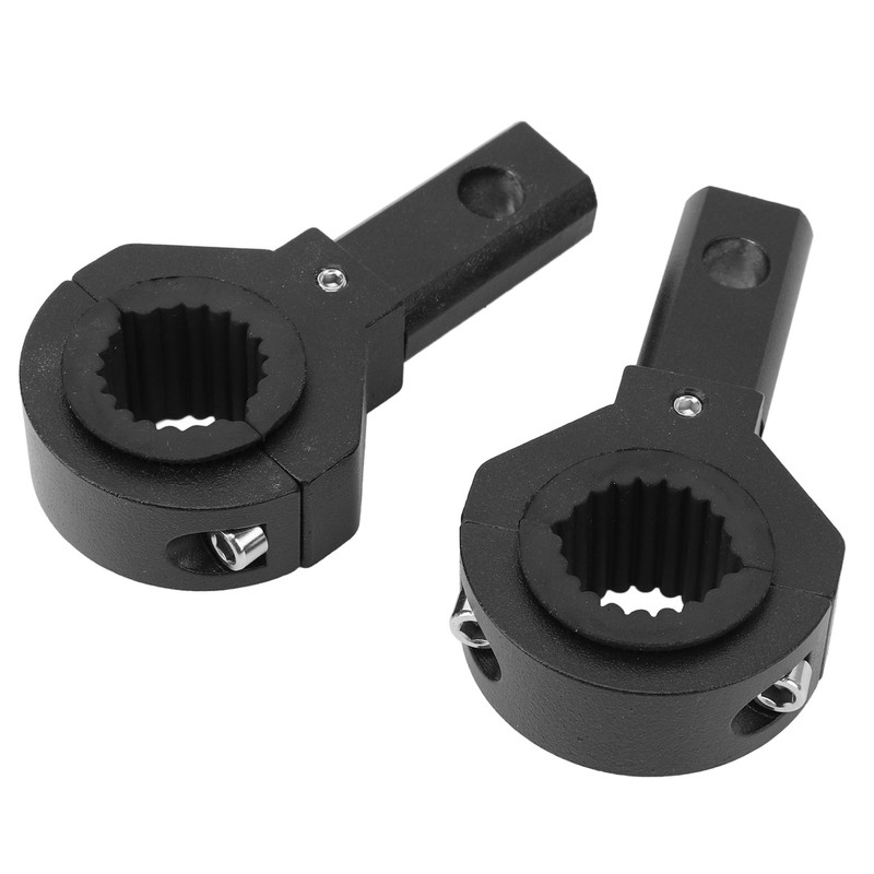 Pair of 0.75in 1.18in ATV UTV Light Bar Mounts 360