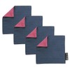fabrizm 1083_ai-ai2 Coasters, Made in Japan, Set of 4, 3.9