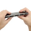 Harmonica Professional Mouthorgan Diatonic Harp 1.2mm Brass Base Plate 24‑Hole