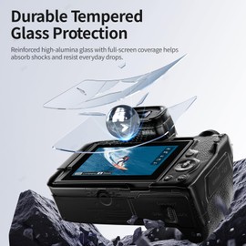 CHAOIP Screen Protector Compatible for Canon EOS R10/EOS R100 9H Hardness Anti-Scrach Anti-Dust Anti-Bubble[3 Pack]