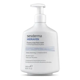 Limpiador Hidraven Crema Espumosa Sin Jabon 300ml Sesderma