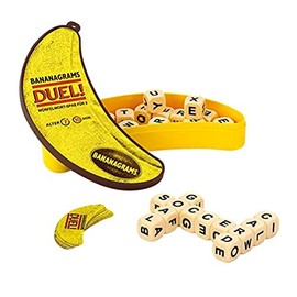 Bananagrams, Bananagrams Duel, Family Game, Word Game, 2 Players, from 7+ Years, 10+ Minutes, German