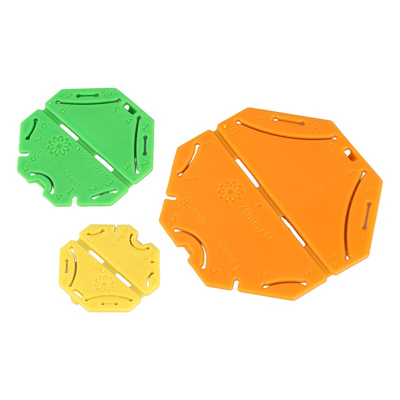 3pcs Flower Maker Set DIY Handcraft Quick Easily Kanzashi Flower