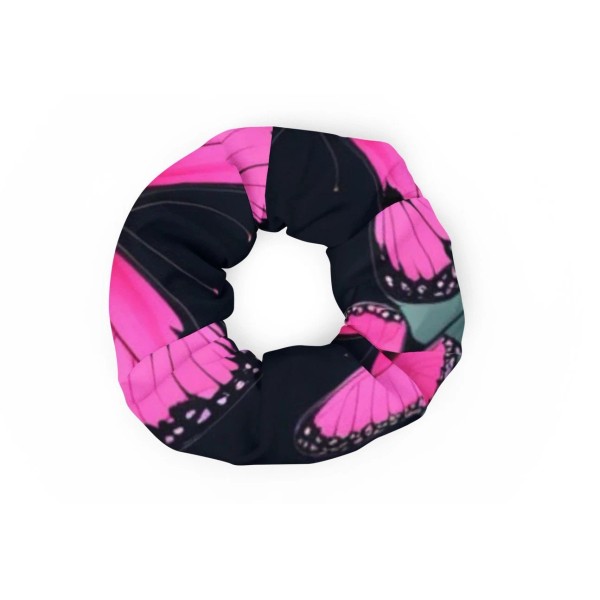 Joyslene’s Glam & Decor Butterfly Black Recycled Scrunchie