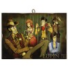 KUSTOM ART Picture Vintage Style Lupin III Series Behind the