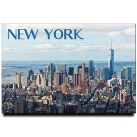 Manhattan Fridge Magnet New York City Travel Souvenir