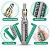14-in-1 Multifunction Ratchet Screwdriver Kit – Multi-Angle Head and Interchangeable