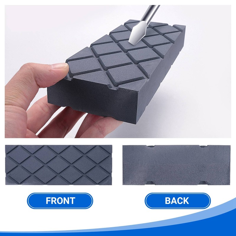 Bruafsir Large Flint - Coarse/Fine Double Grit Grinding Stones -