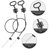 YEYETUO Sofa Recliner Cables, 2PCS Release Cables Replacement D Ring