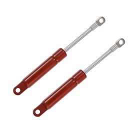 X AUTOHAUX 2 Pcs 6 Inch 55Ib/245N Red Lift Supports Struts Shocks Gas Spring Universal for RV Car Truck Boat Window Cabinet Door Cover Lids