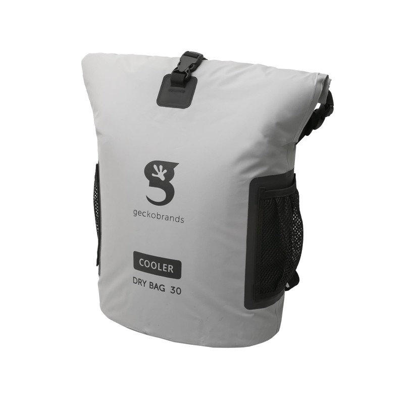 geckobrands 30L Backpack Dry Bag Cooler - Holds 24 Cans