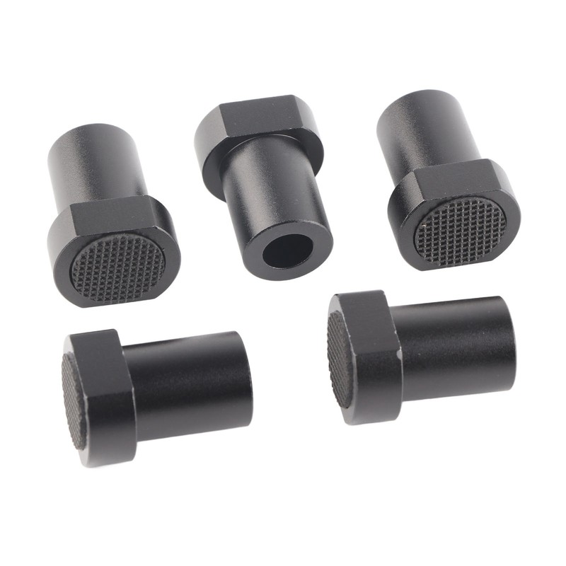 5PCS 20mm Bench Dogs Aluminum Alloy Workbench Brake Inserts Woodworking